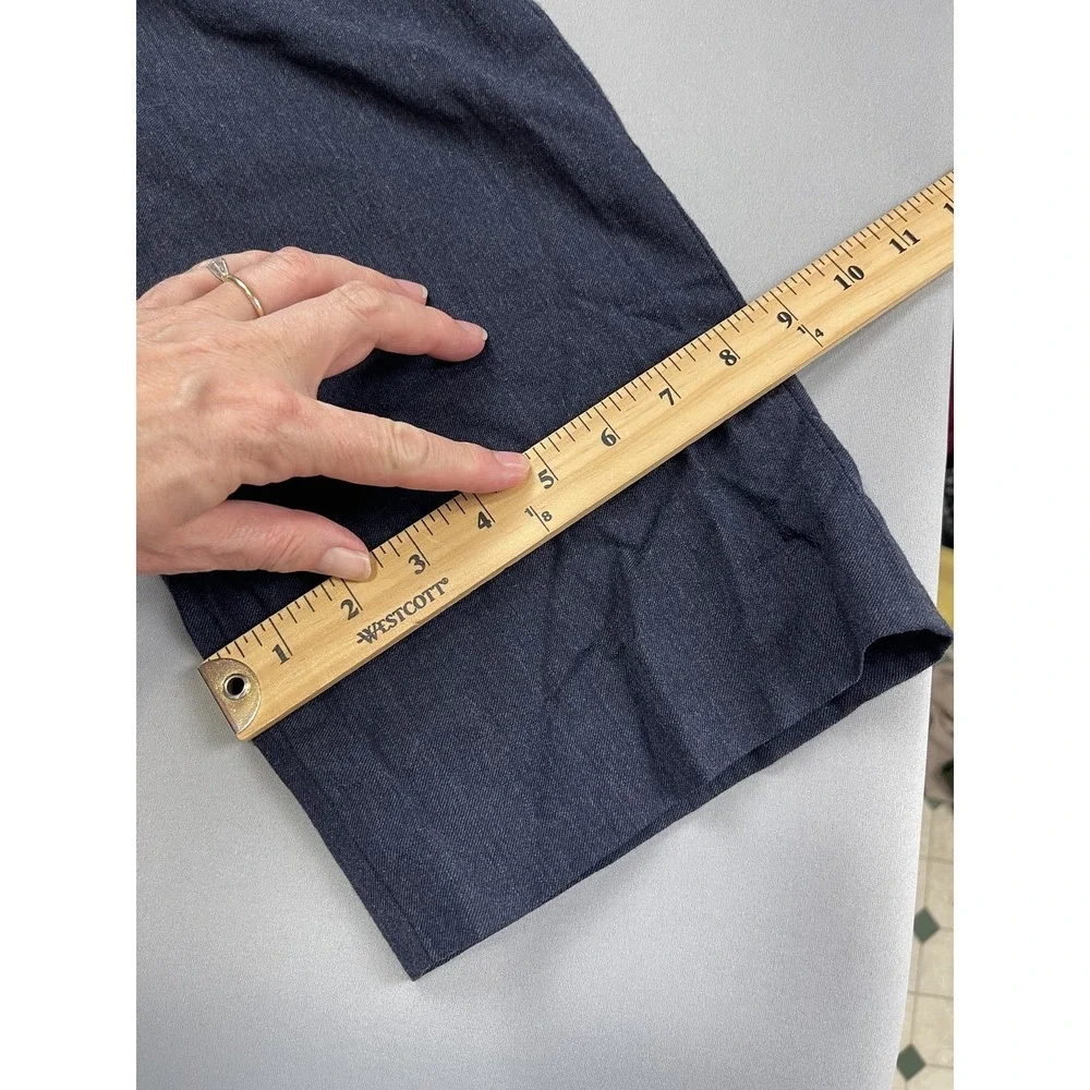 Banana Republic Mens Dress Pants 36x34 Wool Blend Slim Fit‎ Navy Blue Wedding